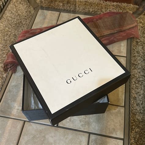 gucci decor boxes|Gucci shoe box.